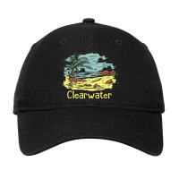 Clearwater Beach Sun Surf Sand Travel Adjustable Cap | Artistshot