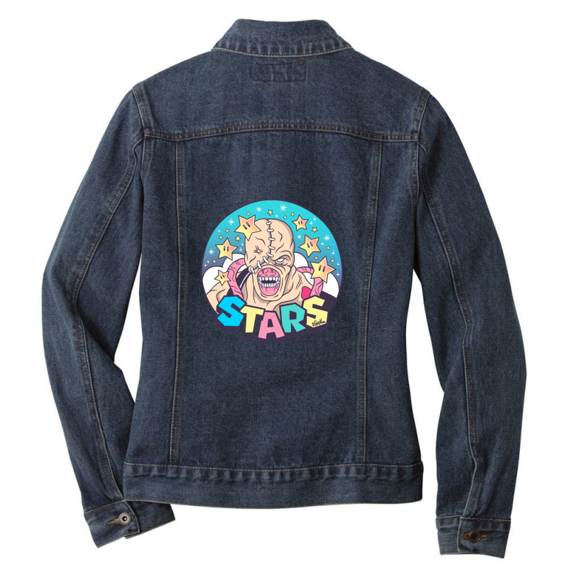 Nemesis - Stars Ladies Denim Jacket by AlmaWilliams | Artistshot