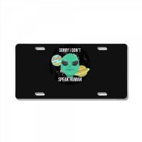 Alien Outer Space Et Extraterrestrial Galaxy License Plate | Artistshot