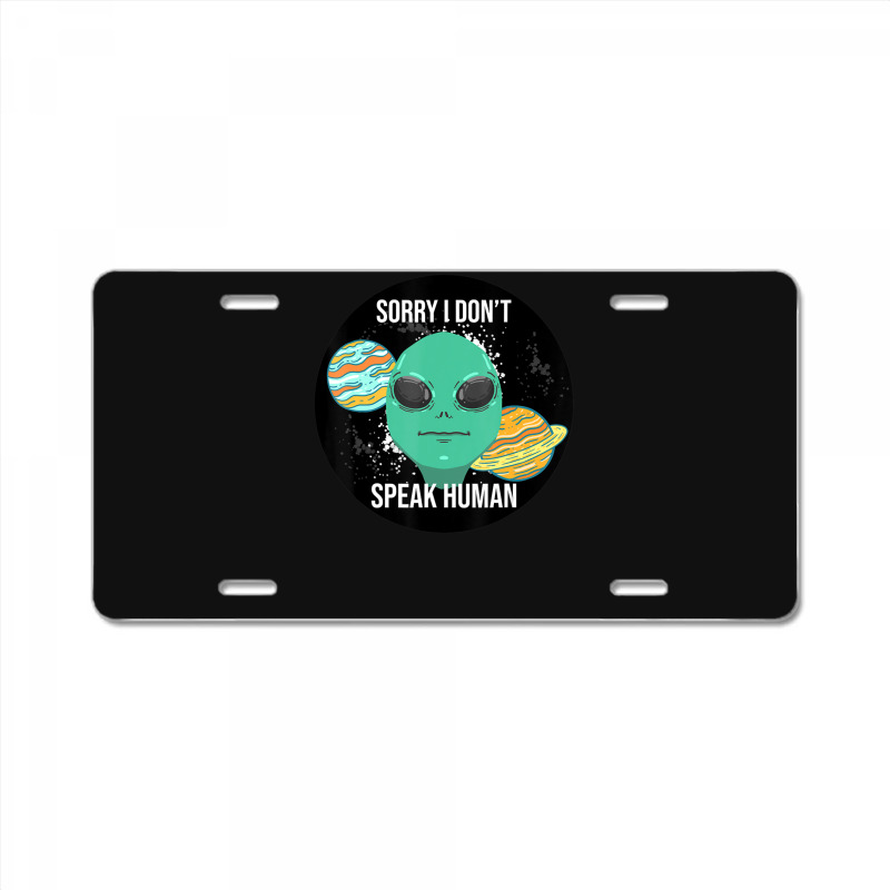 Alien Outer Space Et Extraterrestrial Galaxy License Plate | Artistshot