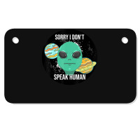 Alien Outer Space Et Extraterrestrial Galaxy Motorcycle License Plate | Artistshot