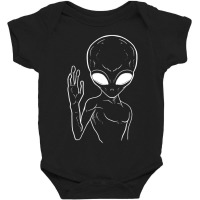 Alien Outer Space Extraterrestrial Alien Baby Bodysuit | Artistshot