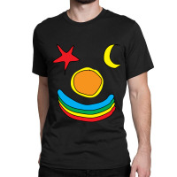 Stars And Moonstars, Moon, Sun And Rainbow Classic T-shirt | Artistshot