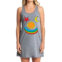 Stars And Moonstars, Moon, Sun And Rainbow Tank Dress | Artistshot