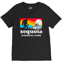 Sequoia National Park Love To Visit American National Parks V-neck Tee | Artistshot