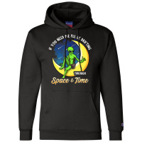 Alien Outer Space Time Travel Outerspace Ufo Aliens Champion Hoodie | Artistshot