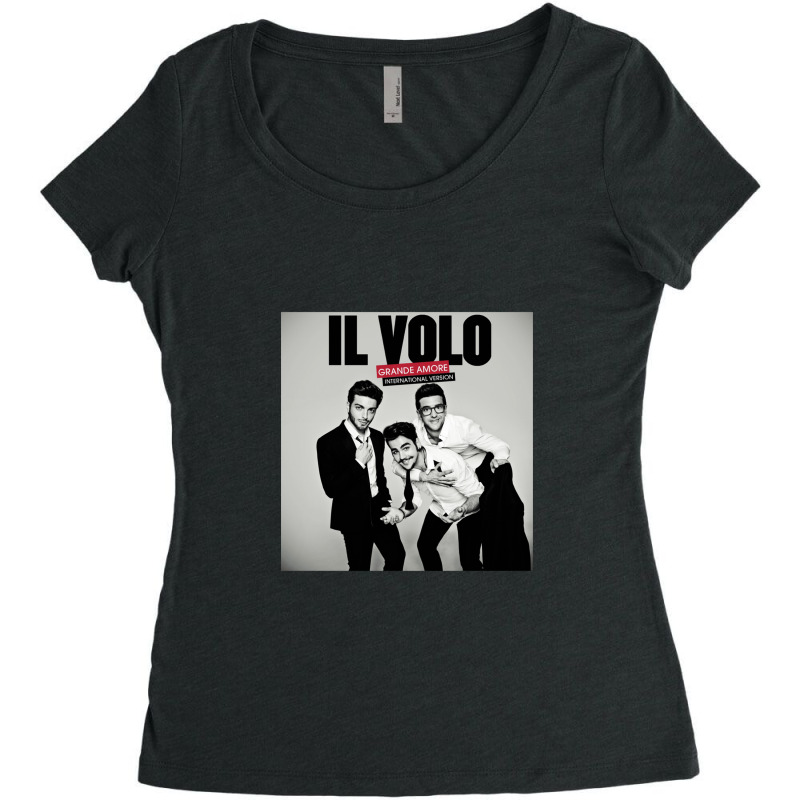 Grande Amore Women's Triblend Scoop T-shirt by RobertVanHorn | Artistshot