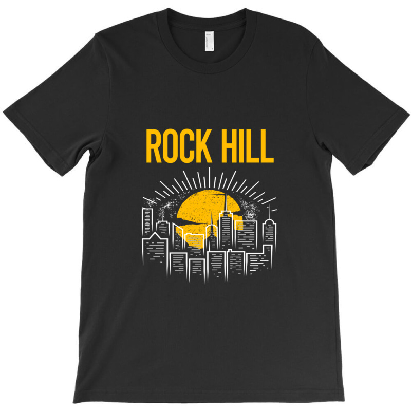 Yellow Moon Rock Hill T-shirt | Artistshot