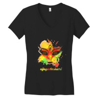 Vijayadashami Fanny Art Women's V-neck T-shirt | Artistshot