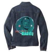 Psychohistorys Green Daddy Ladies Denim Jacket | Artistshot