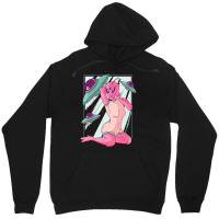 Alien Pin Up Space Girl Men Unisex Hoodie | Artistshot