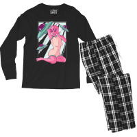 Alien Pin Up Space Girl Men Men's Long Sleeve Pajama Set | Artistshot