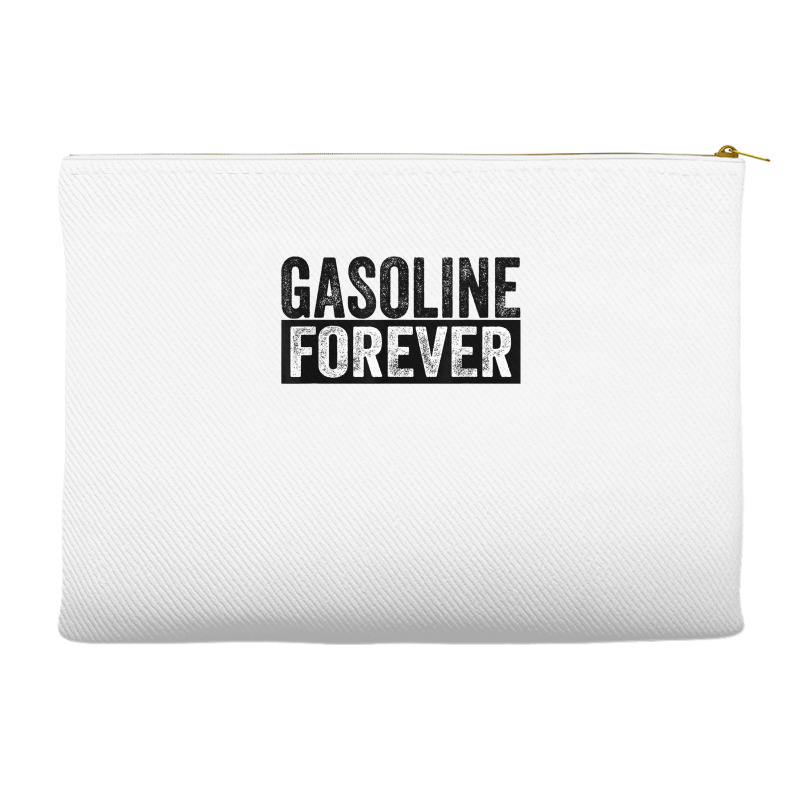 Gasoline Forever Funny Gas Cars T Shirt Accessory Pouches | Artistshot