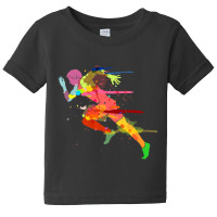 Sprinter Track And Field Runner Running Marathon Baby Tee | Artistshot