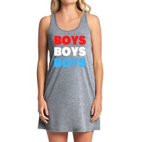 Boys Boys Boys Red White Blue Tank Dress | Artistshot