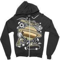 Funny Science Space Planet Pluto Zipper Hoodie | Artistshot