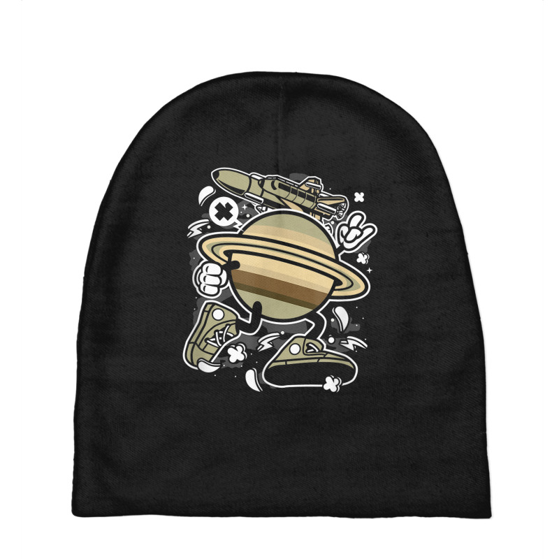 Funny Science Space Planet Pluto Baby Beanies | Artistshot