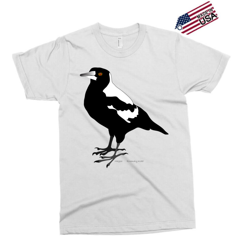 Magpie, Australian Bird Exclusive T-shirt by MYNGOO | Artistshot