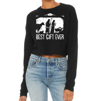 Best Ever Christmas Cool Jesus Nativity Scene Christian Cropped Sweater | Artistshot