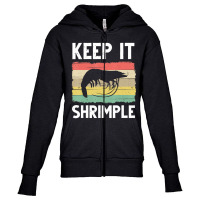 Shrimp Women Cool Fishing Prawn Lover Youth Zipper Hoodie | Artistshot