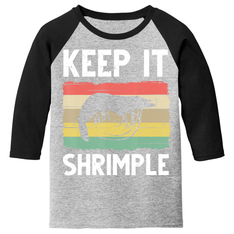 Shrimp Women Cool Fishing Prawn Lover Youth 3/4 Sleeve | Artistshot