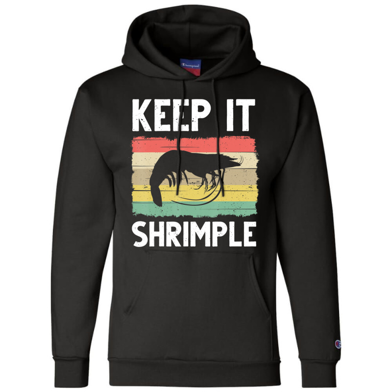 Shrimp Women Cool Fishing Prawn Lover Champion Hoodie | Artistshot