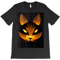 Halloween Cat   Spooky Kitty   Creepy Halloween Party T-shirt | Artistshot