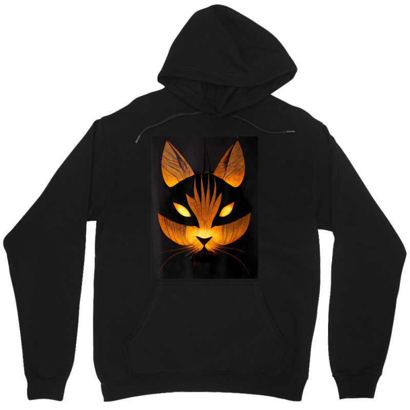 Halloween Cat   Spooky Kitty   Creepy Halloween Party Unisex Hoodie | Artistshot