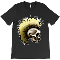 Punk Skull (bleach Blonde Version) T-shirt | Artistshot