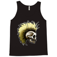 Punk Skull (bleach Blonde Version) Tank Top | Artistshot