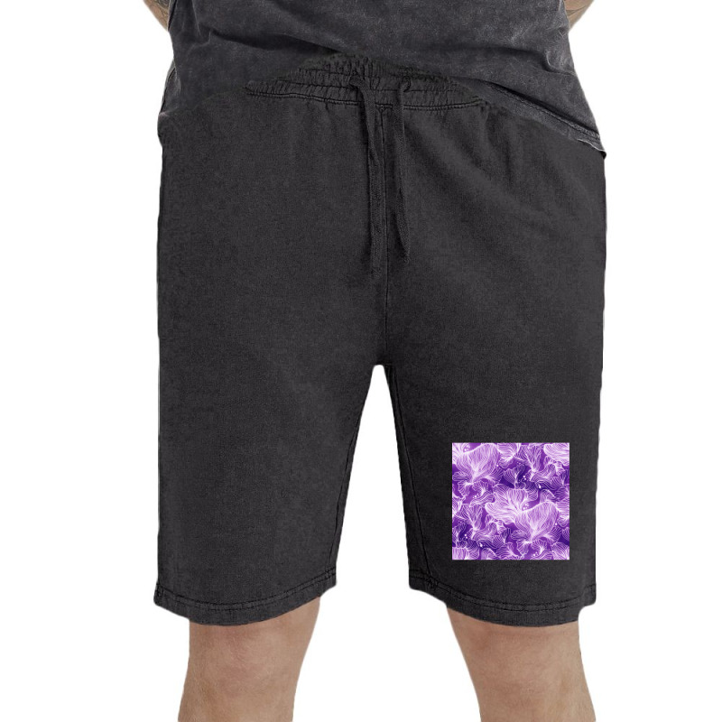 Purple Shibori Corals Vintage Short | Artistshot