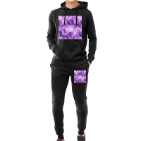 Purple Shibori Corals Hoodie & Jogger Set | Artistshot