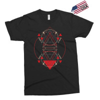 Alien Pyramid Abstract Geometry Sacred Geometry Exclusive T-shirt | Artistshot