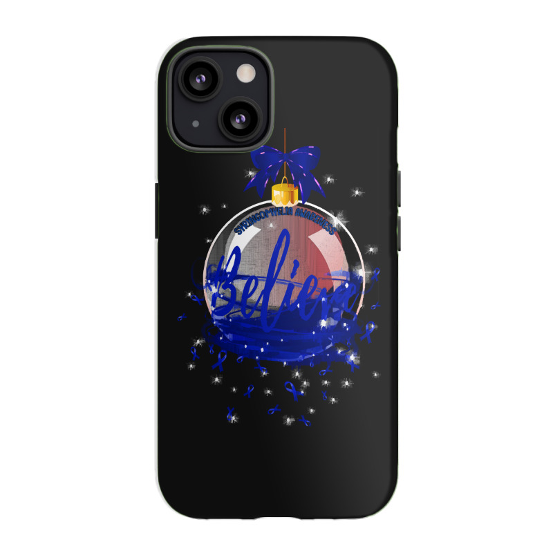 Syringomyelia Fighter Syringomyelia Awareness - Believe Ornament Chris Iphone 13 Case | Artistshot