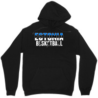 Estonia Basketball Fans Jersey Estonian Flag Slam Dunk Sport Unisex Hoodie | Artistshot