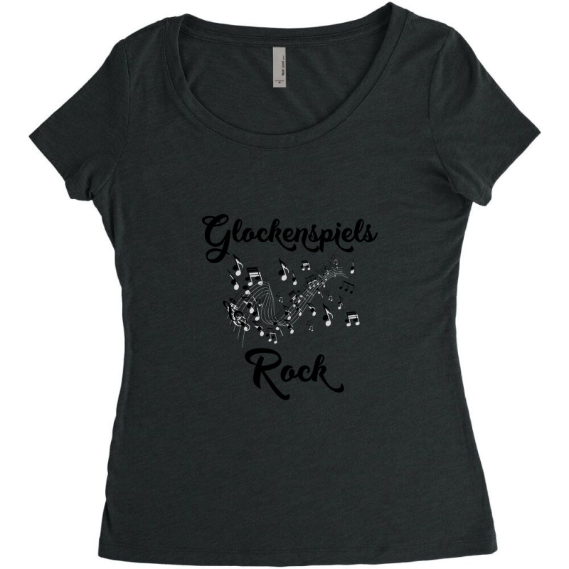 Glockenspiel Gifts Women's Triblend Scoop T-shirt by KevinFernandez | Artistshot