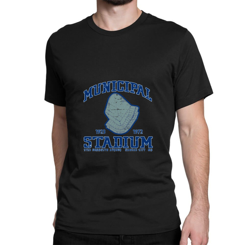 Municipal Stadium Kansas City Unisex Retro T-shirt