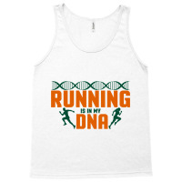 Running Is In My Dna Biology Motivation Genetics Workout Tank Top | Artistshot