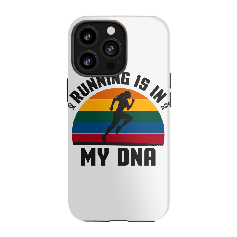 Running Is In My Dna Biology Motivation Genetics Workout Classic Iphone 13 Pro Case | Artistshot