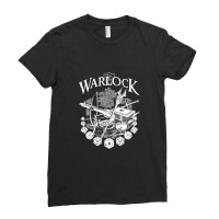 Rpg Class Series Warlock - White Version Ladies Fitted T-shirt | Artistshot