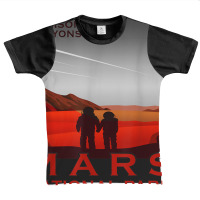 Red Mars Planet National Park Vintage Space Exploration Graphic Youth T-shirt | Artistshot