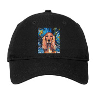 Cocker Spaniel T  Shirt Cocker Spaniel Night Adjustable Cap | Artistshot