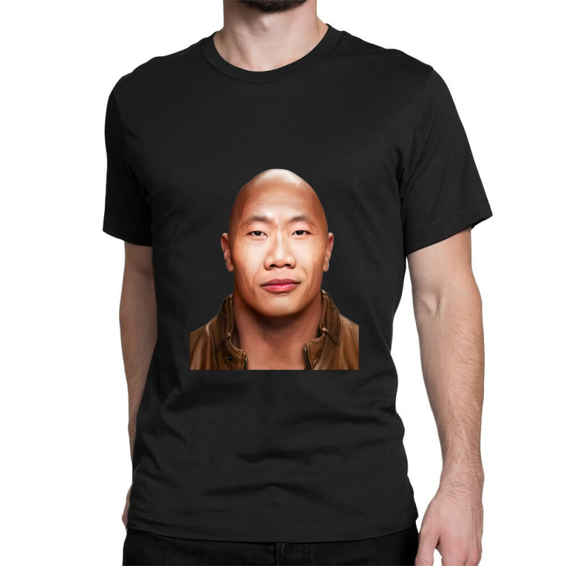 Dwayne The Wok Johnson -the Wock In Chinese Social Credit Points Meme  Classic T-shirt by JerryArnold | Artistshot