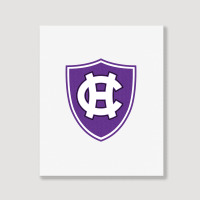 Holy Cross Crusaders Portrait Canvas Print | Artistshot