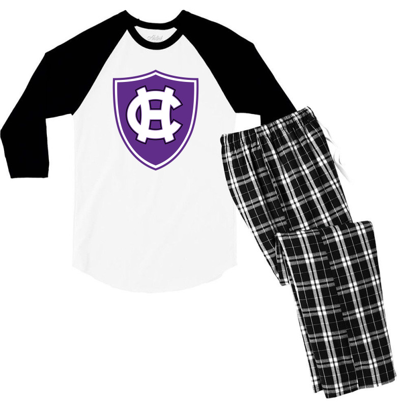 Holy Cross Crusaders Men's 3/4 Sleeve Pajama Set | Artistshot