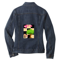 Brother Sister 1 Ladies Denim Jacket | Artistshot