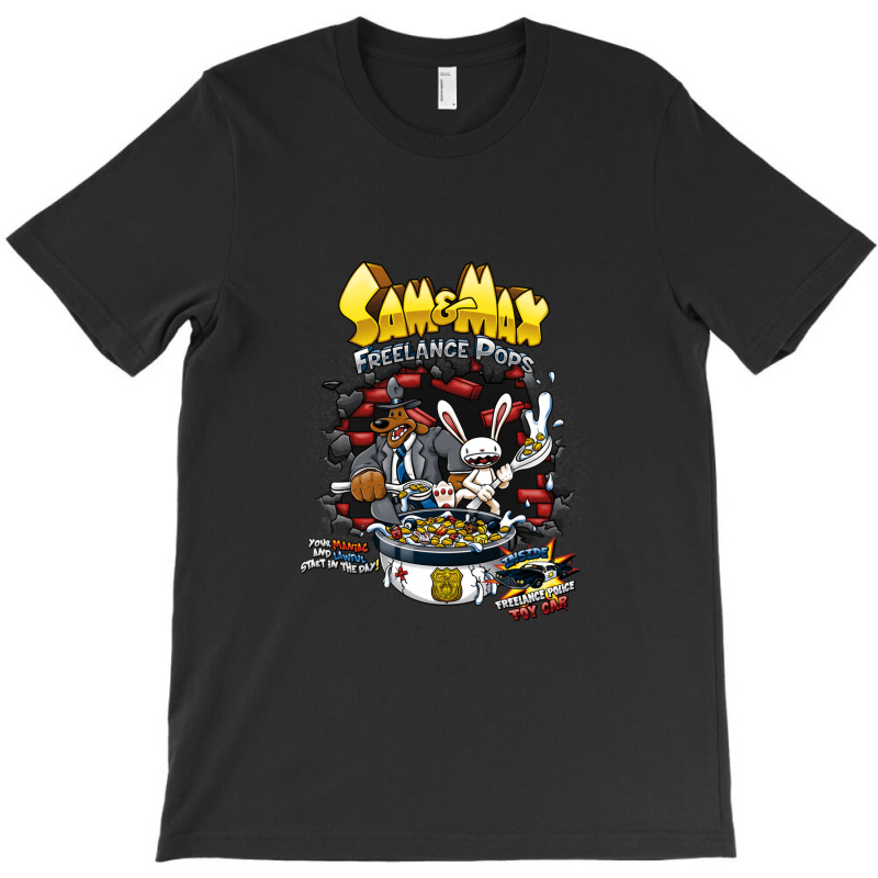 Sam & Max Freelance Pops T-Shirt by JolenePender | Artistshot