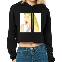 Bitter Cari Fletcher Cropped Hoodie | Artistshot