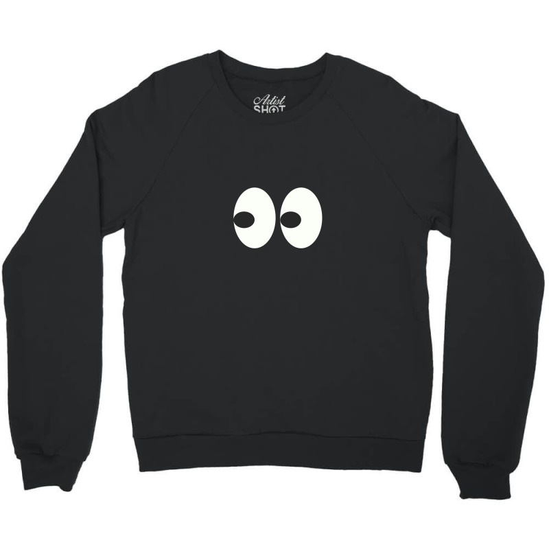 Cartoon Eyes Crewneck Sweatshirt | Artistshot