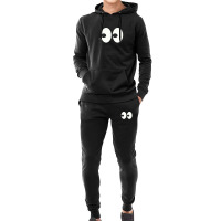 Cartoon Eyes Hoodie & Jogger Set | Artistshot